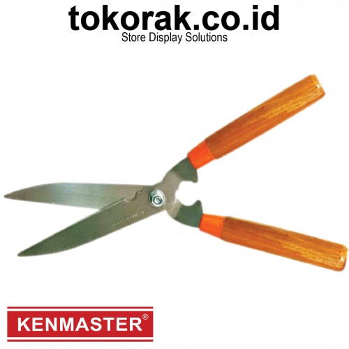GUNTING PAGAR GAGANG KAYU KENMASTER ALAT POTONG RUMPUT KEBUN TANAMAN